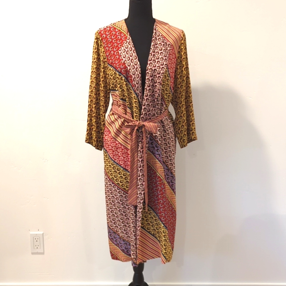 CAbi Poet Jacket Kimono Tunic Style 5664 size S NWOT